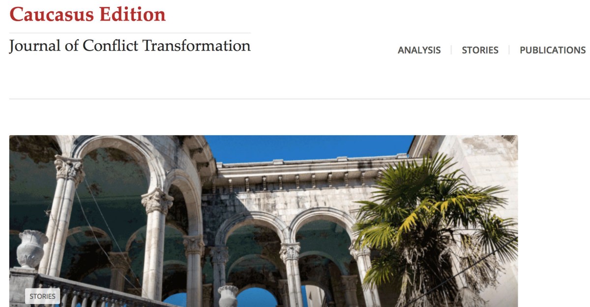 New perspectives for Tskaltubo? On the seemingly endless tragedy of forcefully displaced persons in Tskaltubo&nbsp;(Georgia)