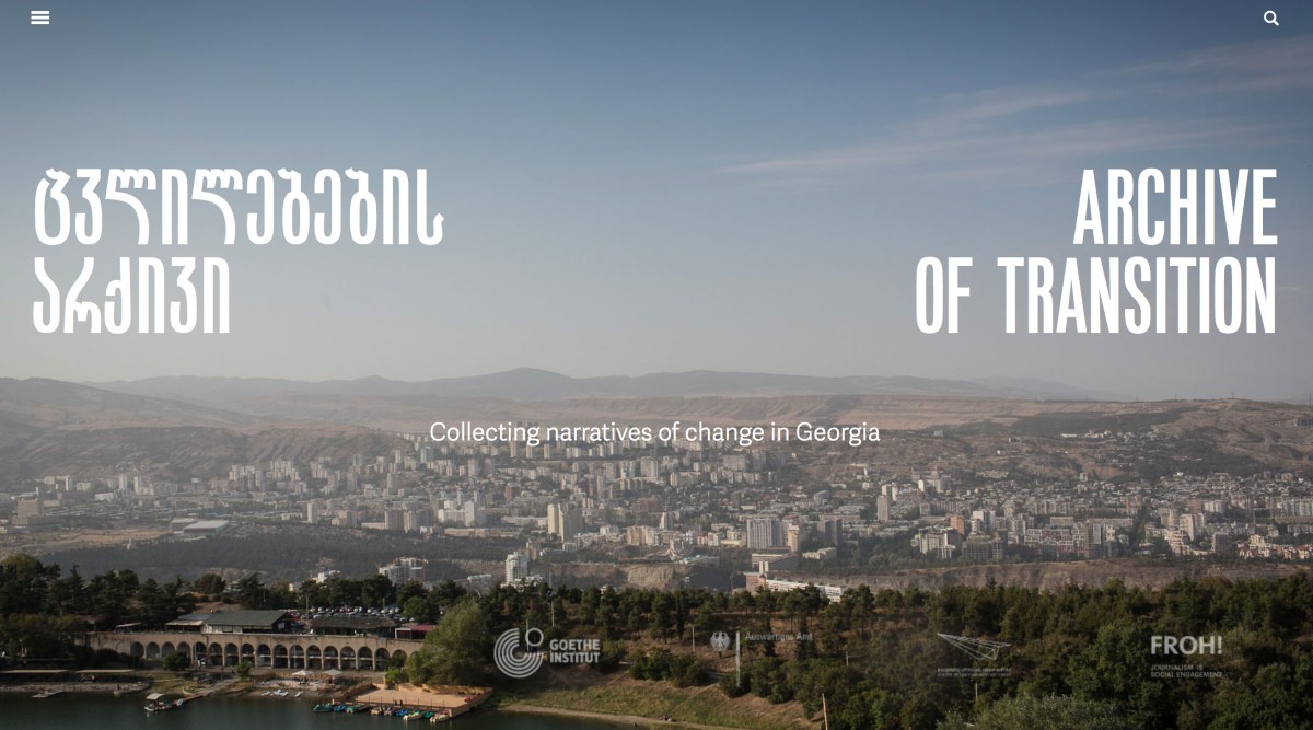 Georgian Perspectives | Tbilisi – Archive of&nbsp;Transition